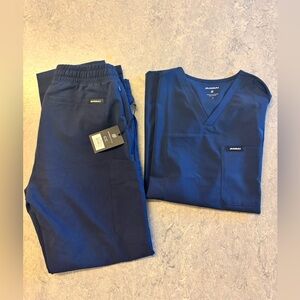 Mens Jaanuu Navy Scrub Set New in Medium